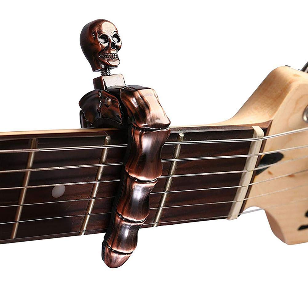 Musical Instrument Bass - Guitar Capo Skull Capo for Acoustic