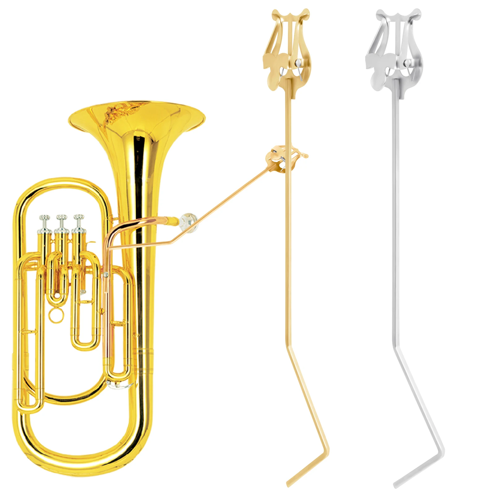Musical Instrument Horn - Music Stand Standing Key Tuba Tenor