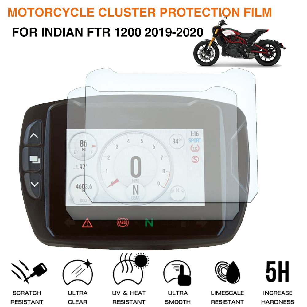 Musical Instrument Of India - Motorcycle Cluster Scratch Protection Film For