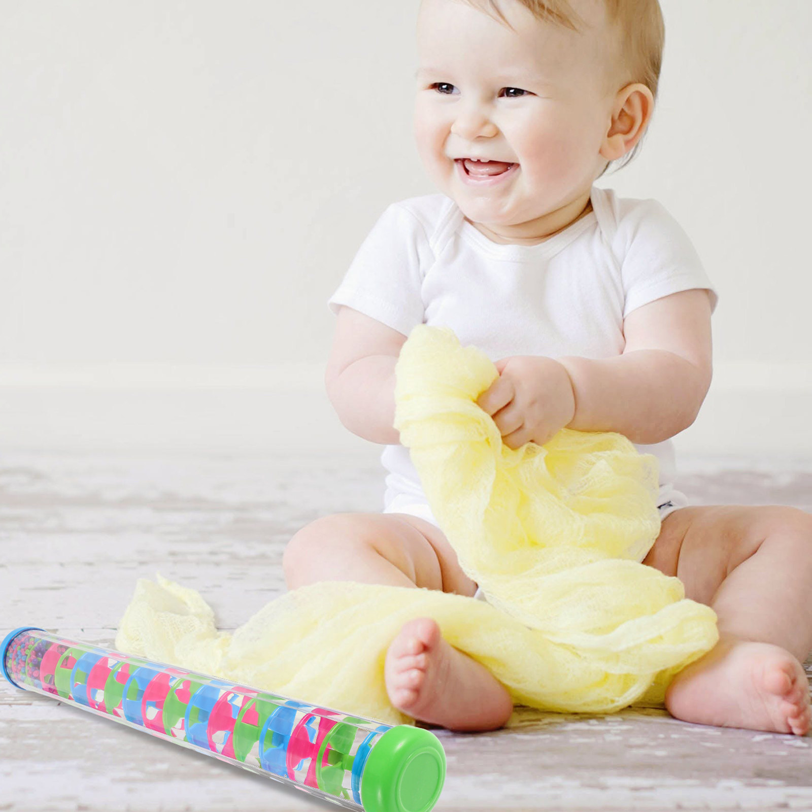 Musical Instrument For Babies - 2Pcs Rain Stick Spiral Musical Instrument