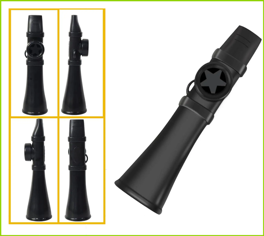 Portable ABS Kazoo Flute Easy  - Musical Instrument Easy To Learn For Adults review and price