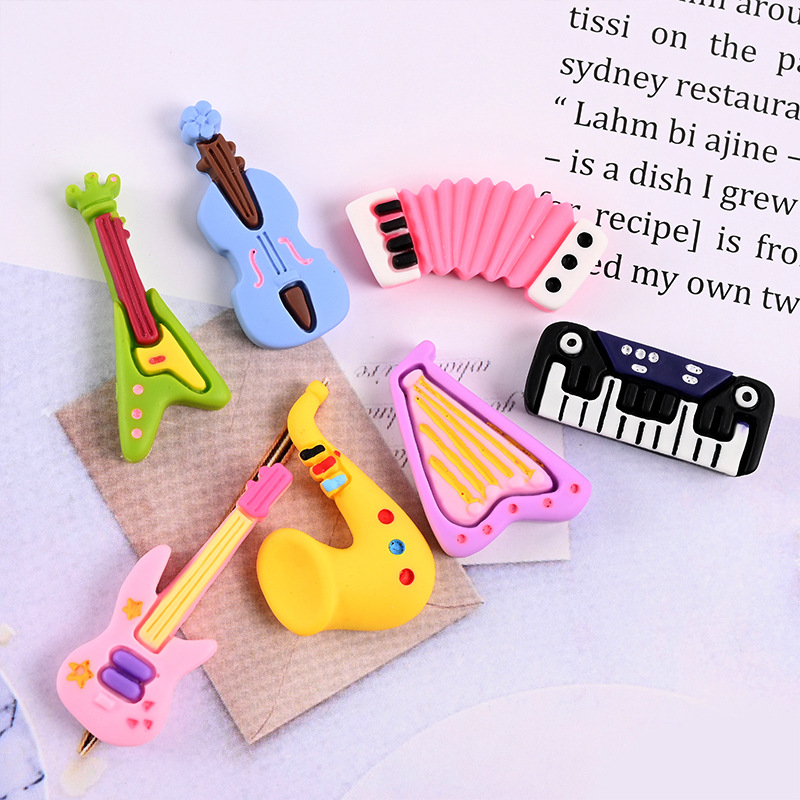 10pcs Cartoon Kawaii Resin Min - Musical Instrument Craft review and price