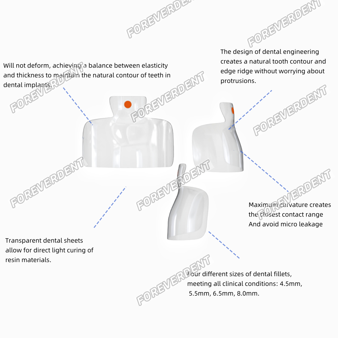 10pcs Dental Clear Matrix Fits - Musical Instrument Triangle review and price