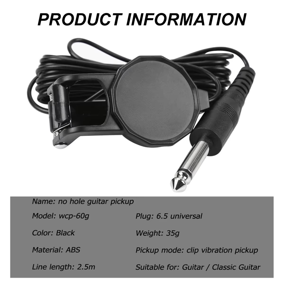 Audio Jack Clip On Pickup/2.5  - Musical Instrument Organ review and price