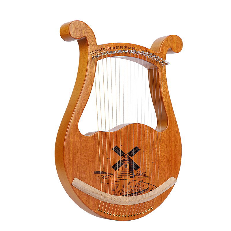 Moon Lyre Harp 19 Strings Beau - Musical Instrument Easy To Learn For Adults review and price