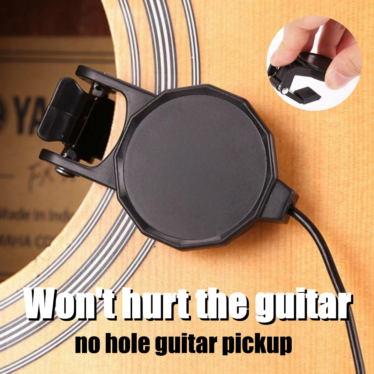 Audio Jack Clip On Pickup for  - Musical Instrument Organ review and price