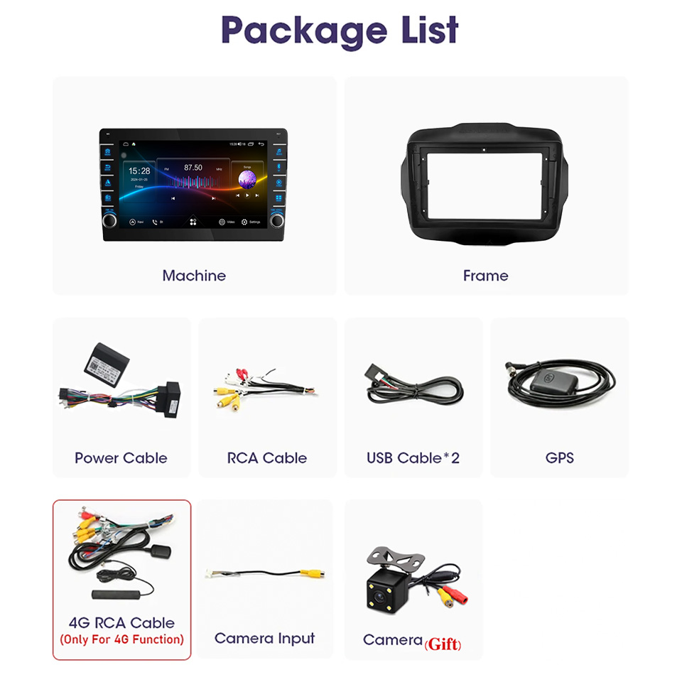 For Jeep Renegade 2014 - 2020  - Musical Instrument Of India review and price