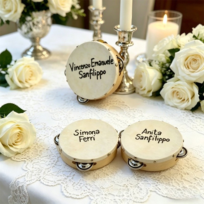 3/5PCS ﻿ Wedding Tambourine Dr - Musical Instrument Name review and price