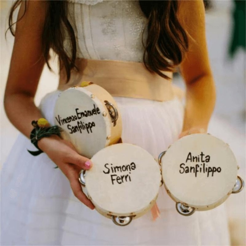 3/5PCS ﻿ Wedding Tambourine Dr - Musical Instrument Name review and price