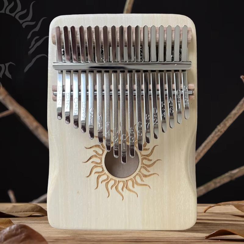 17 Key Kalimba Solid Wood Port - Musical Instrument Easy To Learn For Adults review and price