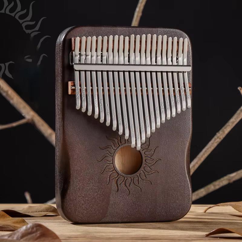 17 Key Kalimba Solid Wood Port - Musical Instrument Easy To Learn For Adults review and price