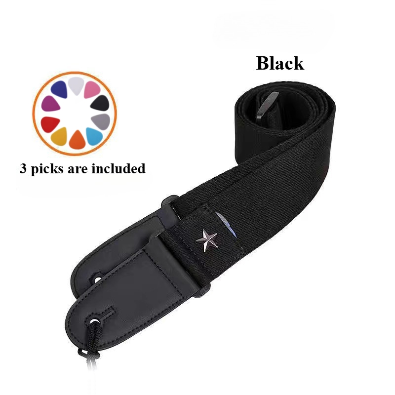 Embroidered Cross Guitar Strap - Musical Instrument Bass review and price