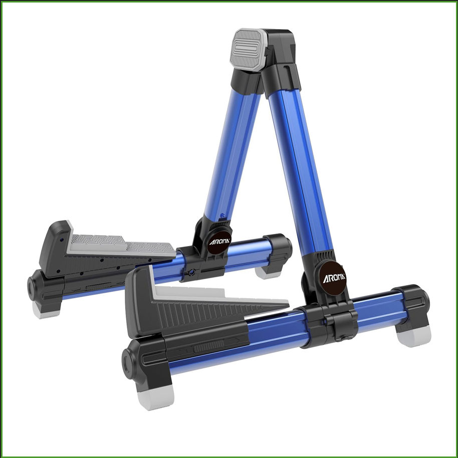Foldable Aluminum Guitar Stand - Musical Instrument Bass review and price