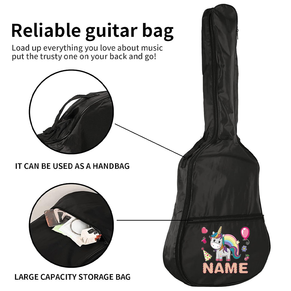 Customized Name Guitar Bag 36- - Musical Instrument Name review and price