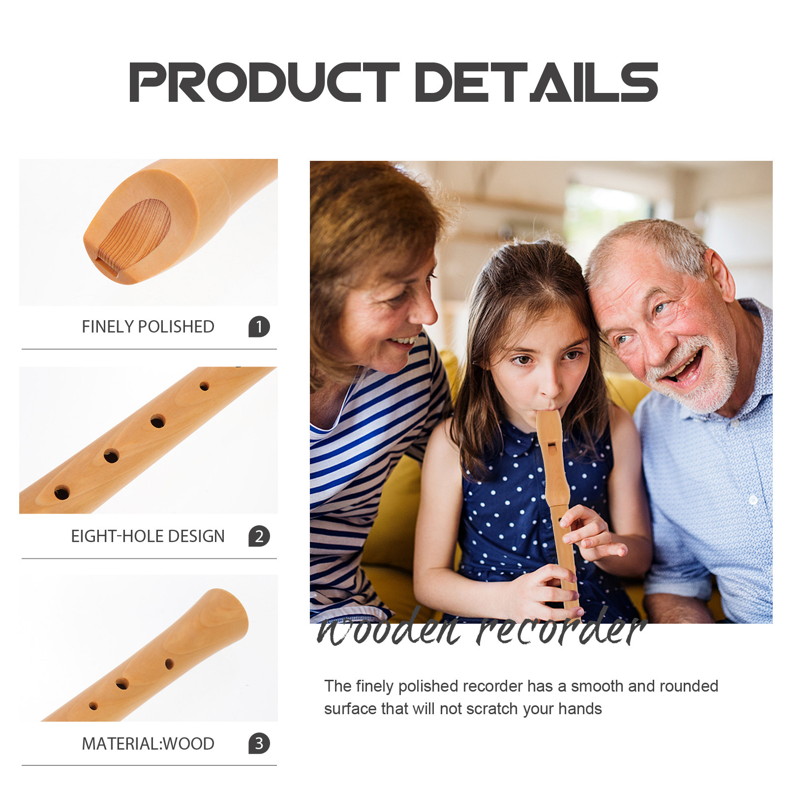 1Set 8-Hole German Recorder St - Musical Instrument German review and price