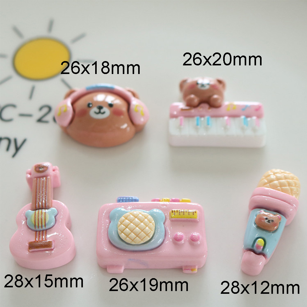 10PCS Shiny Bear Musical Instr - Musical Instrument Craft review and price