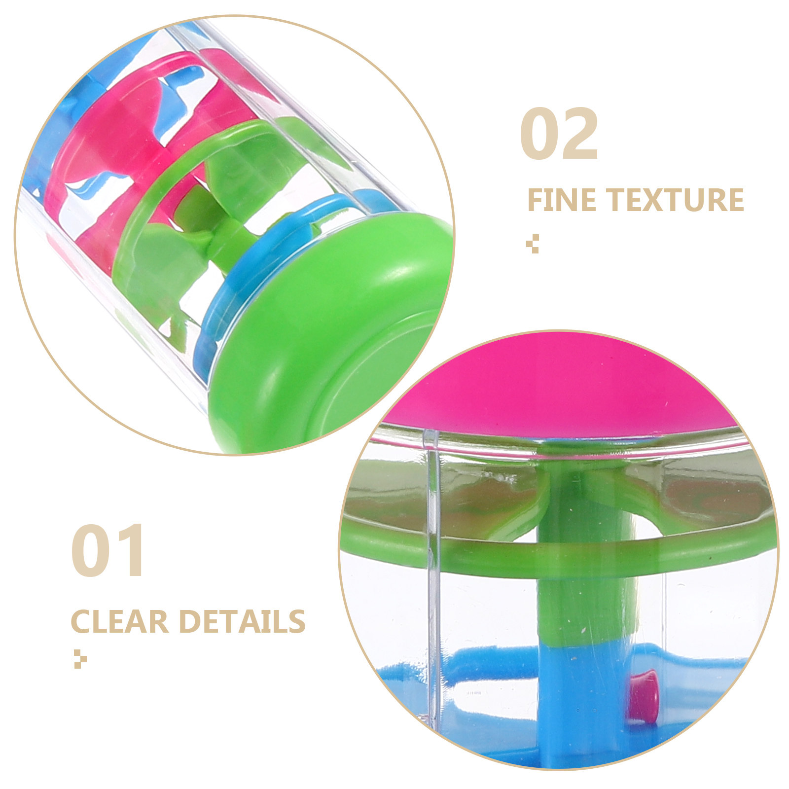 2Pcs Rain Stick Spiral Musical - Musical Instrument For Babies review and price