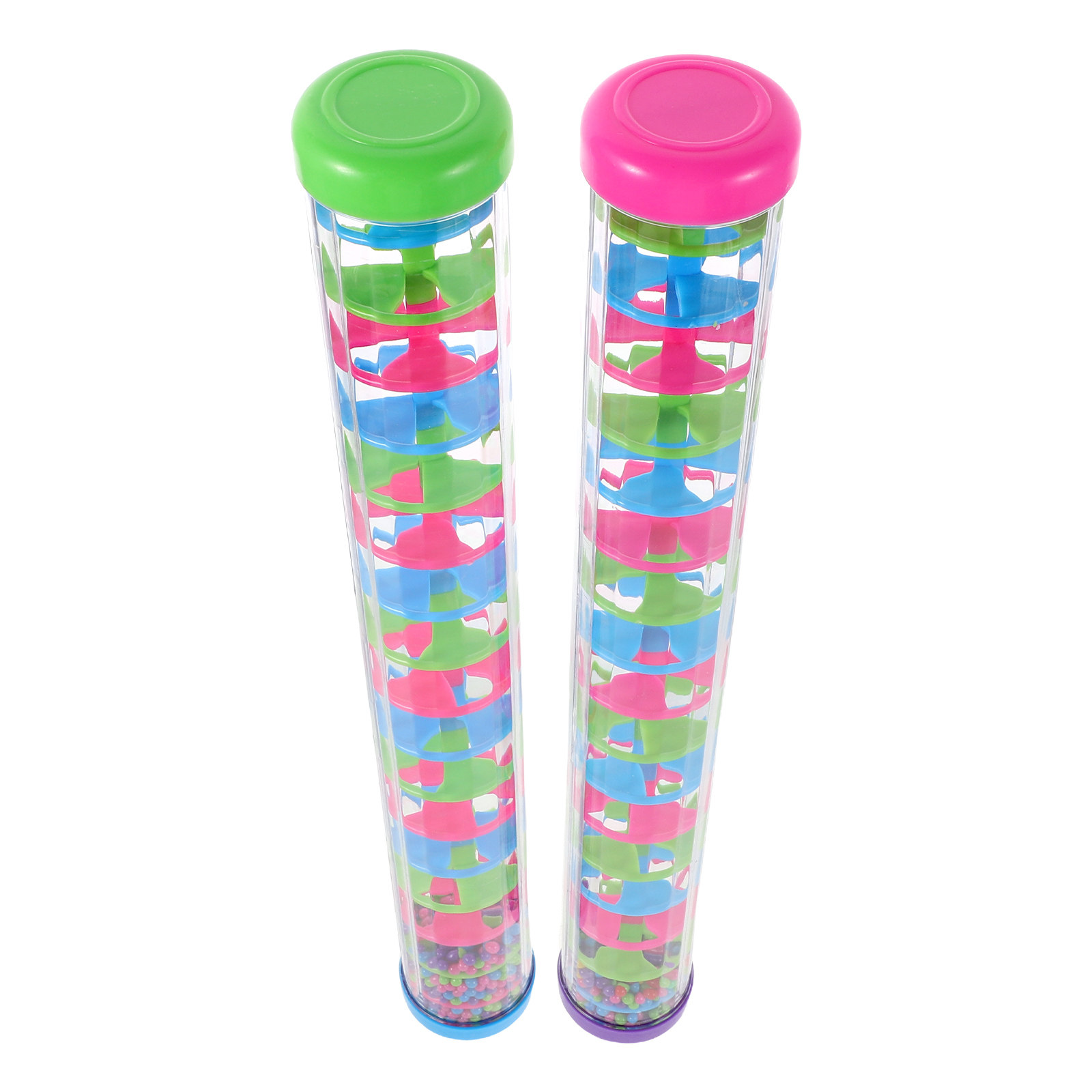 2Pcs Rain Stick Spiral Musical - Musical Instrument For Babies review and price