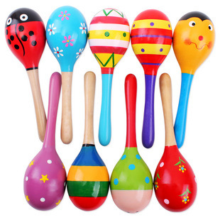 2pcs Colorful Wooden Small Rat - Musical Instrument For Babies review and price