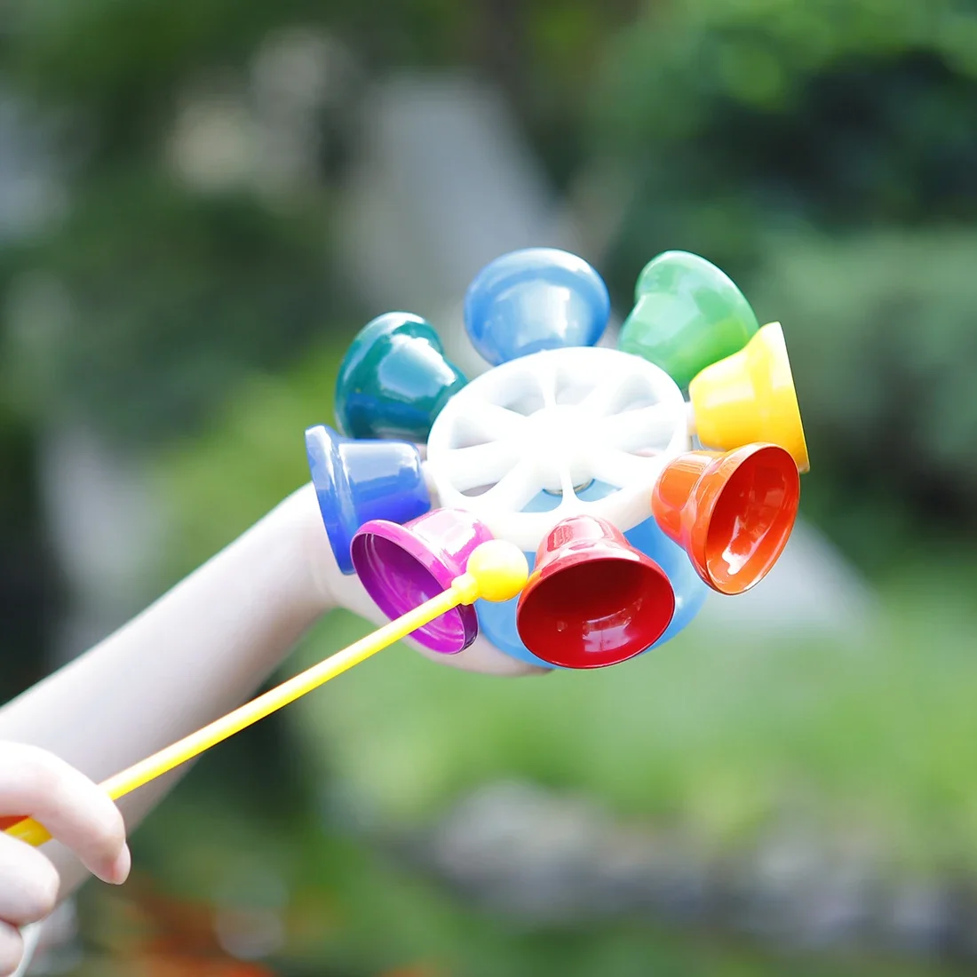 Orff 8-Note Hand Bell Rotating - Musical Instrument For Babies review and price