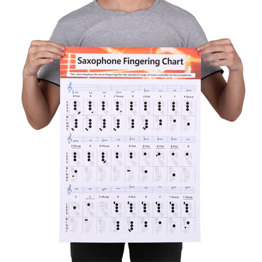 Saxophone Fingering Chord Char - Musical Instrument Oboe review and price